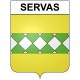 Servas 30 ville Stickers blason autocollant adhésif