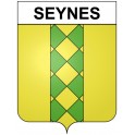 Seynes 30 ville Stickers blason autocollant adhésif