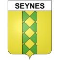 Seynes 30 ville Stickers blason autocollant adhésif