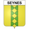 Seynes 30 ville Stickers blason autocollant adhésif