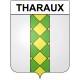 Tharaux 30 ville Stickers blason autocollant adhésif