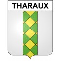 Stickers coat of arms Bazas adhesive sticker