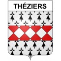 Stickers coat of arms Bazas adhesive sticker