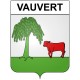 Vauvert 30 ville Stickers blason autocollant adhésif