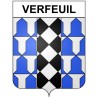 Stickers coat of arms Bazas adhesive sticker