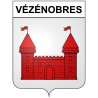 Vézénobres 30 ville Stickers blason autocollant adhésif