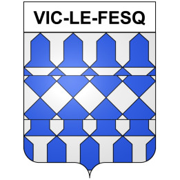 Stickers coat of arms Bazas adhesive sticker