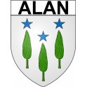 Alan 31 ville Stickers blason autocollant adhésif