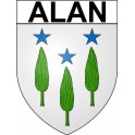 Stickers coat of arms Bazas adhesive sticker