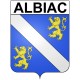 Stickers coat of arms Bazas adhesive sticker