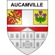 Stickers coat of arms Bazas adhesive sticker