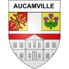 Aucamville 31 ville Stickers blason autocollant adhésif