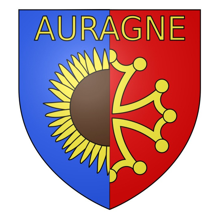 Stickers coat of arms Bazas adhesive sticker
