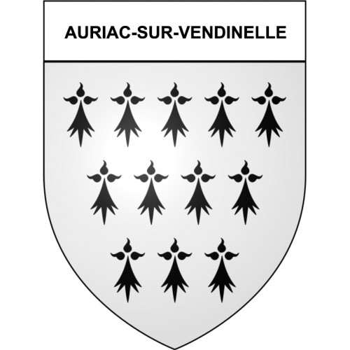 Auriac-sur-Vendinelle 31 ville Stickers blason autocollant adhésif