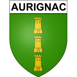 Aurignac 31 ville Stickers blason autocollant adhésif