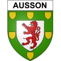 Ausson 31 ville Stickers blason autocollant adhésif