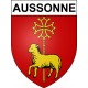 Stickers coat of arms Bazas adhesive sticker