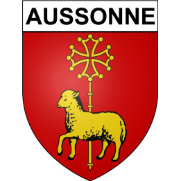 Stickers coat of arms Bazas adhesive sticker