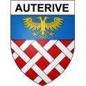 Auterive 31 ville Stickers blason autocollant adhésif