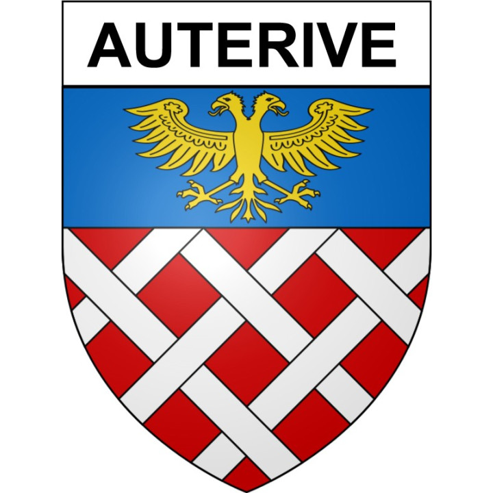 Auterive 31 ville Stickers blason autocollant adhésif