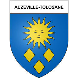 Stickers coat of arms Bazas adhesive sticker