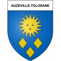 Auzeville-Tolosane 31 ville Stickers blason autocollant adhésif