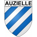 Auzielle 31 ville Stickers blason autocollant adhésif