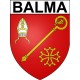Bazas Sticker wappen, gelsenkirchen, augsburg, klebender aufkleber