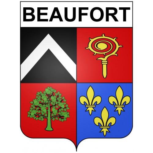 Beaufort 31 ville Stickers blason autocollant adhésif