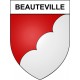 Beauteville 31 ville Stickers blason autocollant adhésif