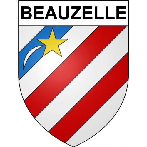 Beauzelle 31 ville Stickers blason autocollant adhésif