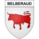 Belberaud 31 ville Stickers blason autocollant adhésif