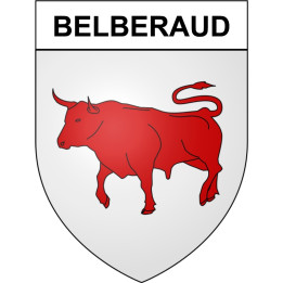 Belberaud 31 ville Stickers blason autocollant adhésif