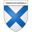 Stickers coat of arms Bazas adhesive sticker