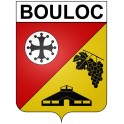 Stickers coat of arms Bazas adhesive sticker
