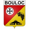 Bouloc 31 ville Stickers blason autocollant adhésif