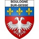 Boulogne-sur-Gesse 31 ville Stickers blason autocollant adhésif