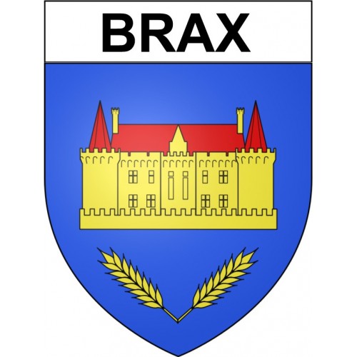 Brax 31 ville Stickers blason autocollant adhésif