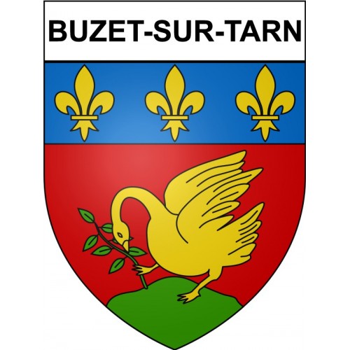 Bazas Sticker wappen, gelsenkirchen, augsburg, klebender aufkleber