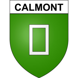 Calmont 31 ville Stickers blason autocollant adhésif
