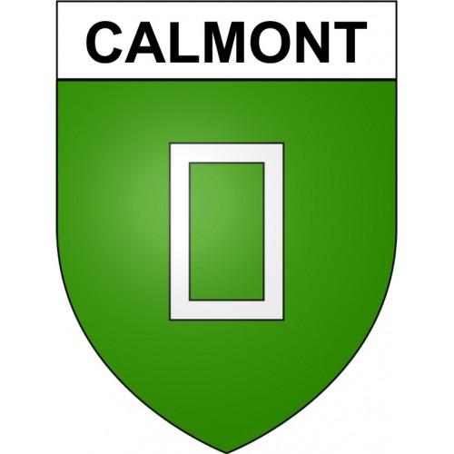 Pegatinas escudo de armas de Bazas adhesivo de la etiqueta engomada