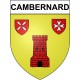 Cambernard 31 ville Stickers blason autocollant adhésif