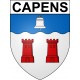 Capens 31 ville Stickers blason autocollant adhésif