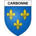 Stickers coat of arms Bazas adhesive sticker