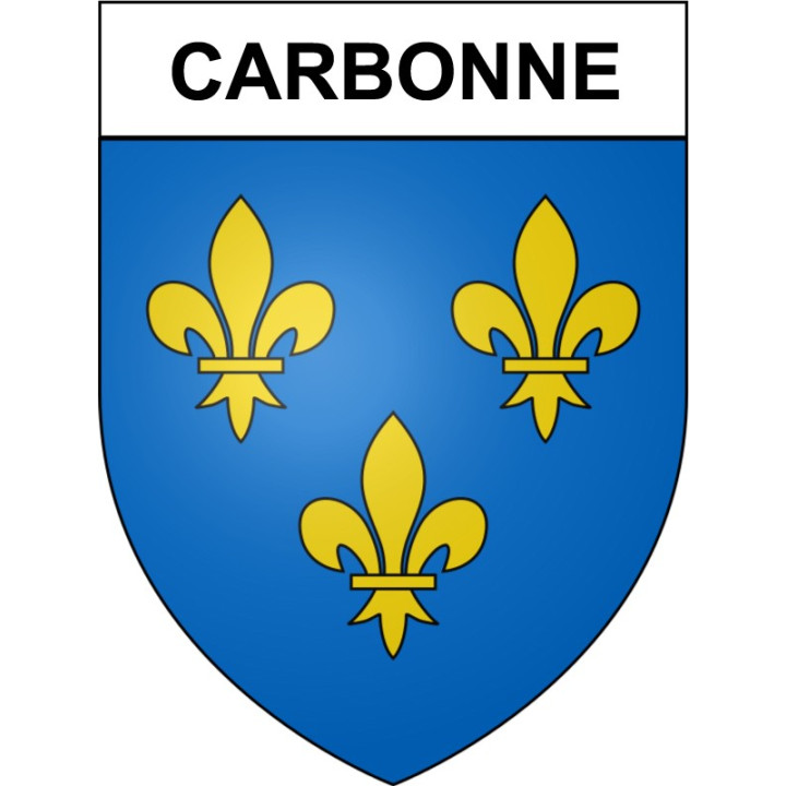 Carbonne 31 ville Stickers blason autocollant adhésif