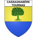Cassagnabère-Tournas 31 ville Stickers blason autocollant adhésif