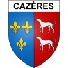 Bazas Sticker wappen, gelsenkirchen, augsburg, klebender aufkleber
