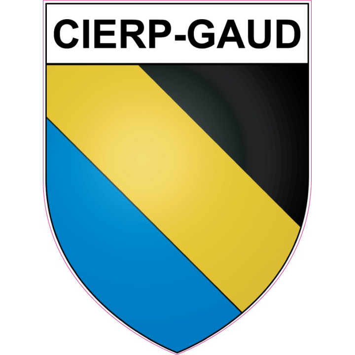 Cierp-Gaud 31 ville Stickers blason autocollant adhésif