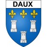 Daux 31 ville Stickers blason autocollant adhésif