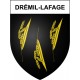 Drémil-Lafage 31 ville Stickers blason autocollant adhésif